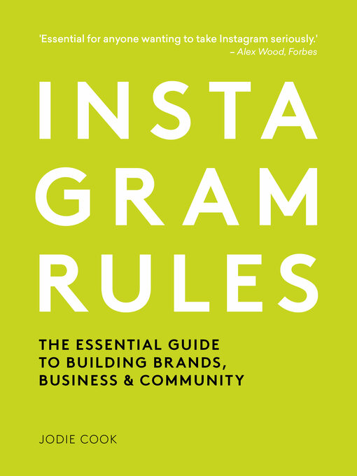 Title details for Instagram Rules by Jodie Cook - Wait list